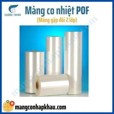 Màng Co Nhiệt POF Gập Đôi 2 Lớp