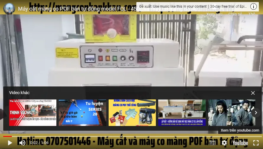 Máy Co Màng BS 4535