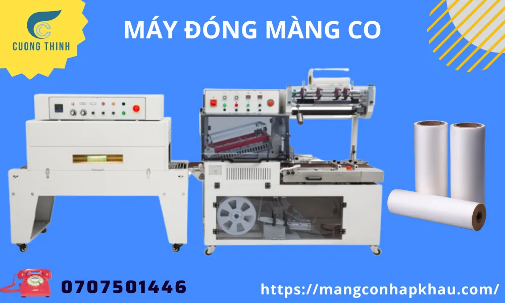 Cấu tạo của máy đóng màng co