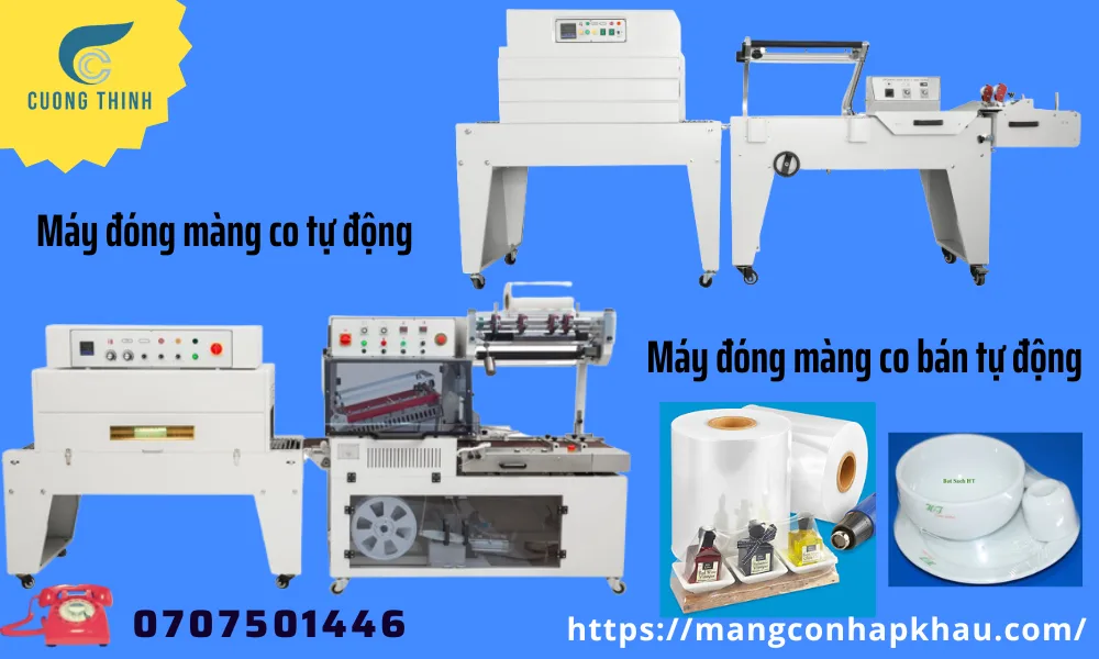 Màng co tự động và bán tự động
