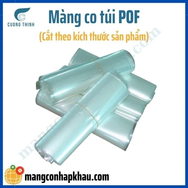 Màng Co Túi POF – Kích Thước Cắt Theo Yêu Cầu