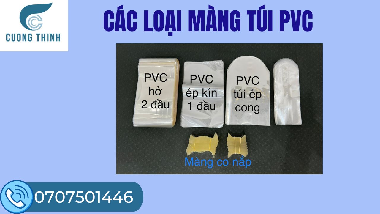 Các loại màng túi PVC