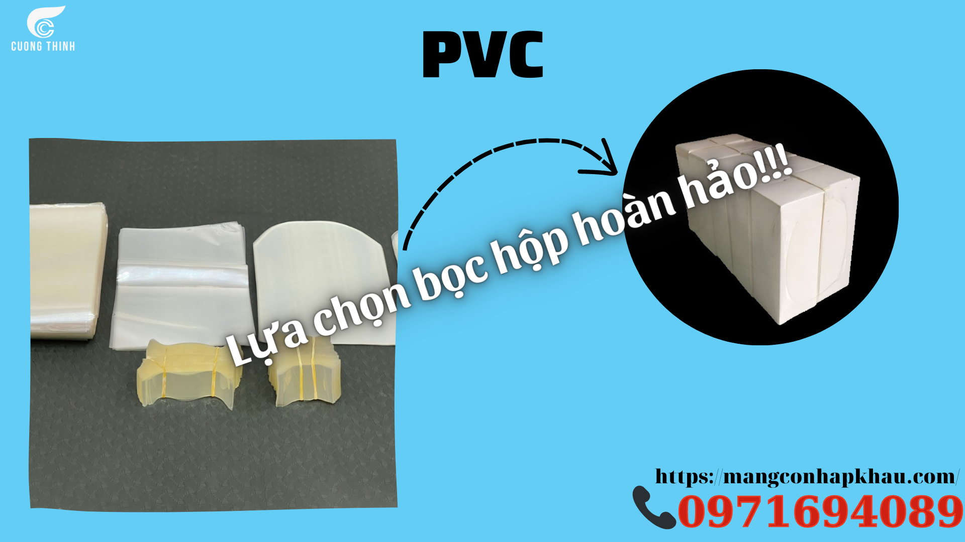 PVC, lựa chọn bọc hộp hoàn hảo