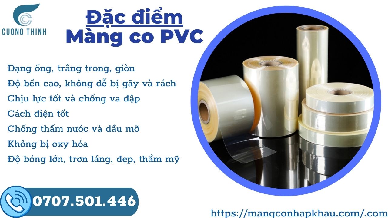 Màng co PVC được làm từ chất liệu Polyme, chia làm hai loại cứng và mềm